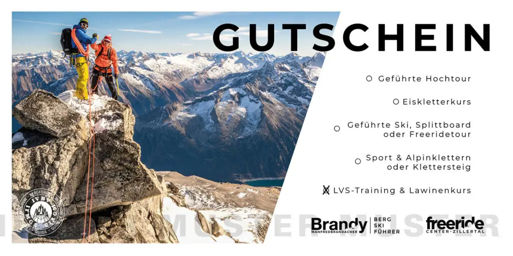 Gutschein Freeridecenter Zillertal